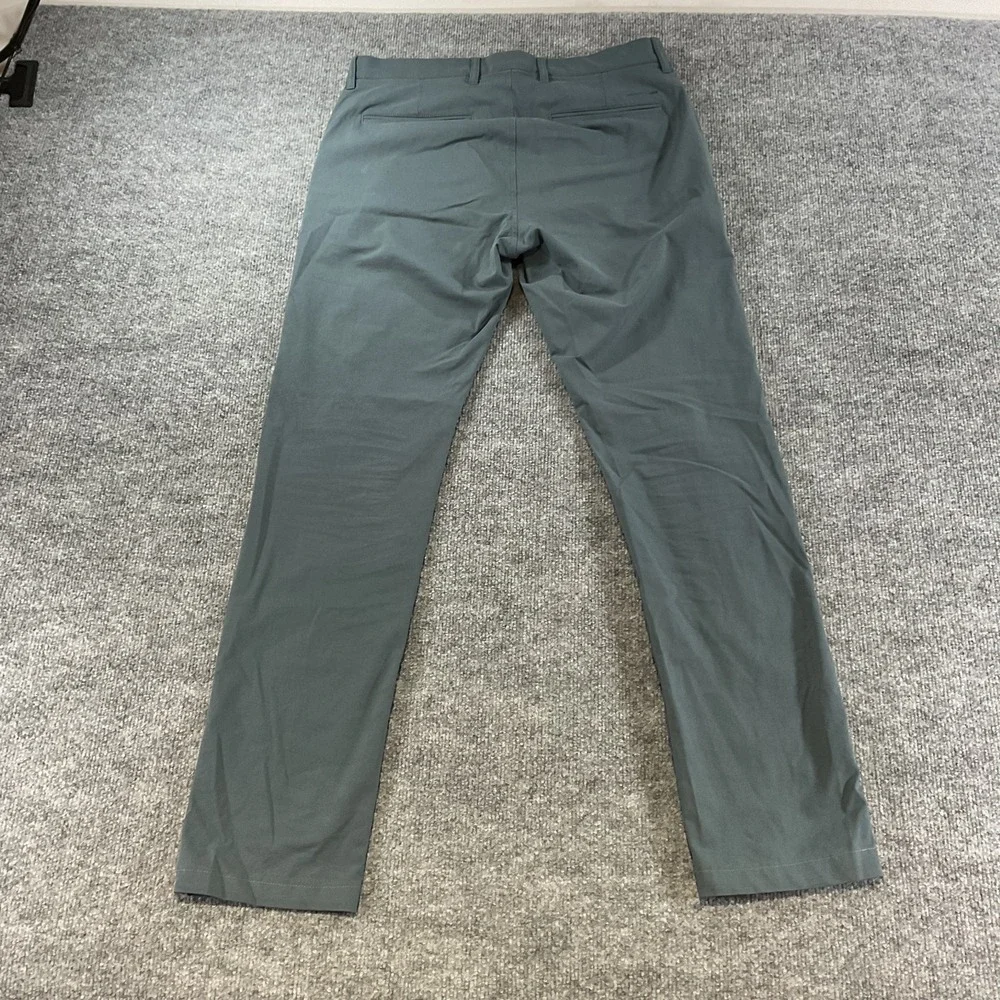 J Crew Tech Pant 31x34 Slim Fit Gray Performance Stretch Travel Casual Dress Pan